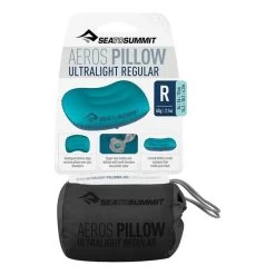 Cuscino Sea To Summit Aeros Ultralight 35x26x12 Cm Rosso -Negozio Di Campeggio All'Aperto apilulrgy aerosultralightpillow regular grey packaging 01