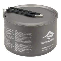 Set Da Due Pentole Sea To Summit Alpha Pot Grigio -Negozio Di Campeggio All'Aperto apotasetm 3