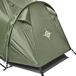 Tenda Columbus Outdoor Tunnel 2P UL Verde Kaki -Negozio Di Campeggio All'Aperto com a09184 005