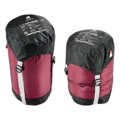 Sacco A Pelo Deuter Exosphere 0C Zip Sinistra Rosso Arancione Donna -Negozio Di Campeggio All'Aperto du 37003215905 izq 006 1