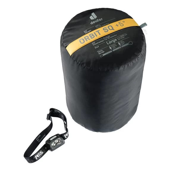 Sacco A Pelo Deuter Orbit SQ +10C Marrone Chiaro 7 Sacco A Pelo Deuter Orbit SQ +10C Marrone Chiaro - immagine 5