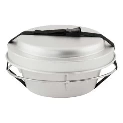 Fornelletto A Gas Easy Camp Storm Cooker + Set Stoviglie Grigio -Negozio Di Campeggio All'Aperto es 680223 004