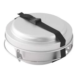 Fornelletto A Gas Easy Camp Storm Cooker + Set Stoviglie Grigio -Negozio Di Campeggio All'Aperto es 680223 005