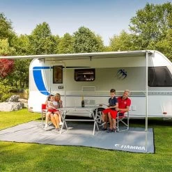 Tendalino Fiamma Caravanstore XL 4.4 M Grigio -Negozio Di Campeggio All'Aperto fia 07740g01r 006