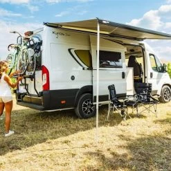 Tendalino Fiamma F80s 3.4 M Nero Grigio -Negozio Di Campeggio All'Aperto fia 07831c01r 004