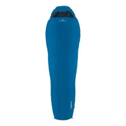 Sacco A Pelo Ferrino Yukon Plus +4C Cerniera Sinistra Blu