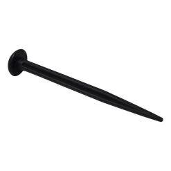 Picchetto High Peak ABS Rundkopfhering Nero (6 Unità)