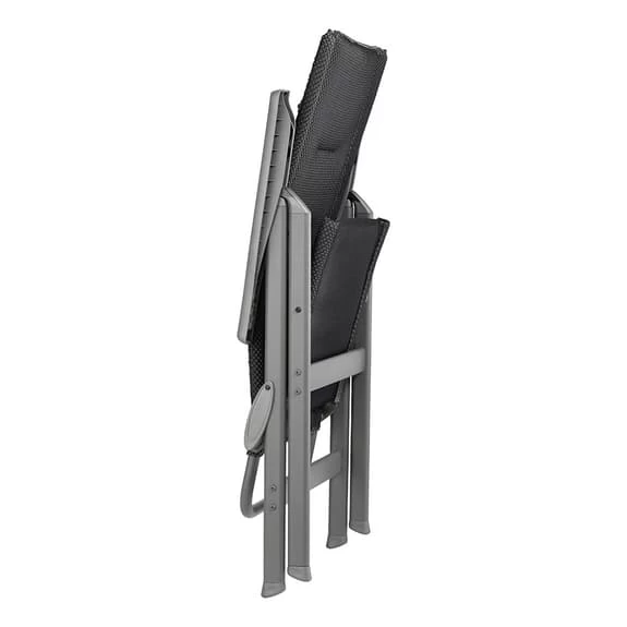 Poltrona Pieghevole Lafuma Mobilier Zen It Be Comfort Grigio Scuro 4 Poltrona Pieghevole Lafuma Mobilier Zen It Be Comfort Grigio Scuro - immagine 2