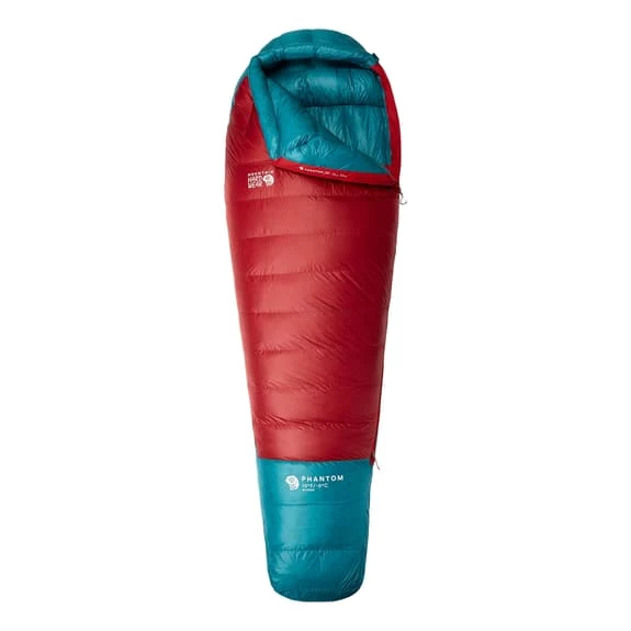 Sacco A Pelo Mountain Hardwear Phantom -9C Long Rosso Blu 4 Sacco A Pelo Mountain Hardwear Phantom -9C Long Rosso Blu - immagine 2