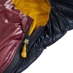 Sacco A Pelo Nordisk Oscar Mummy +10C Rosso Nero Giallo -Negozio Di Campeggio All'Aperto nsk 110483 005