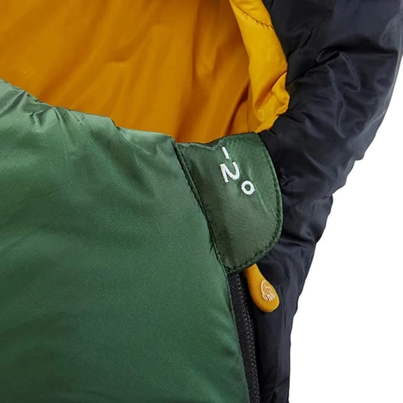 Sacco A Pelo Nordisk Gormsson Curve M -2C Verde Giallo 3 Sacco A Pelo Nordisk Gormsson Curve M -2C Verde Giallo - immagine 2