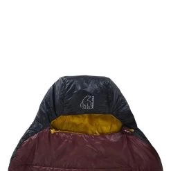 Sacco A Pelo Nordisk Oscar Mummy M +10C Rosso Nero Giallo -Negozio Di Campeggio All'Aperto nsk 5703384084097 005