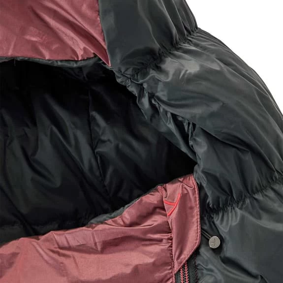 Sacco A Pelo Nordisk Voyage 300 M +1C Granata Nero 5 Sacco A Pelo Nordisk Voyage 300 M +1C Granata Nero - immagine 4