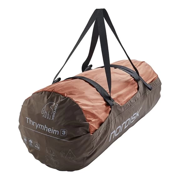 Tenda Da Campeggio Nordisk Thrymheim 3 PU Arancione Marrone 7 Tenda Da Campeggio Nordisk Thrymheim 3 PU Arancione Marrone - immagine 5
