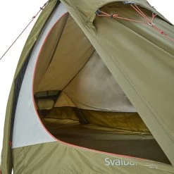 Tenda Da Campeggio Nordisk Svalbard 1 PU Verde Oliva -Negozio Di Campeggio All'Aperto nsk 5703384098162 003