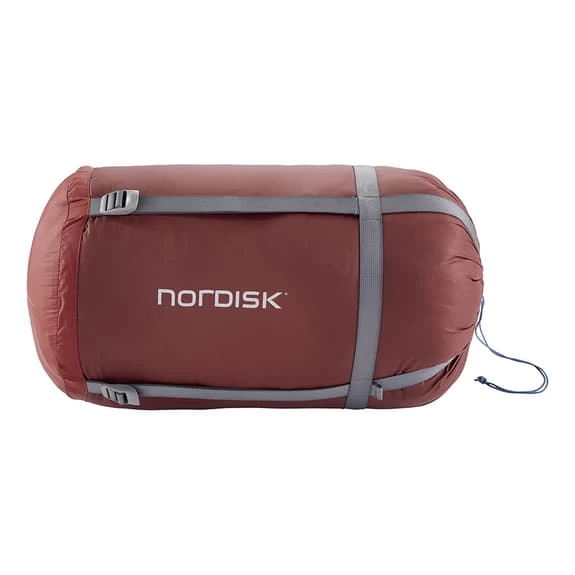 Sacco A Pelo Nordisk Puk Blanket M -2C Granata Blu 7 Sacco A Pelo Nordisk Puk Blanket M -2C Granata Blu - immagine 5