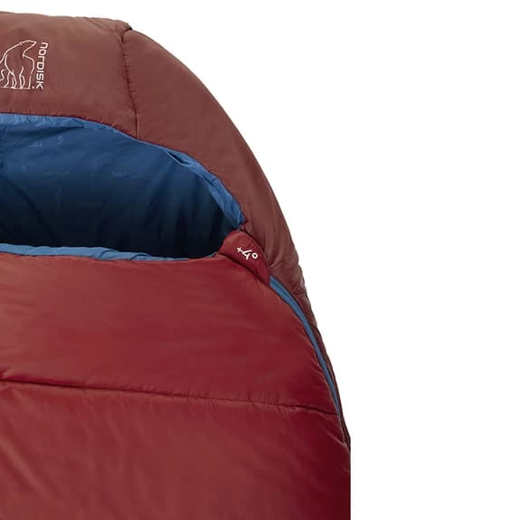 Sacco A Pelo Nordisk Puk Egg L 4C Granata Blu 5 Sacco A Pelo Nordisk Puk Egg L 4C Granata Blu - immagine 3