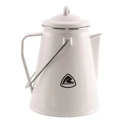 Teiera Robens Outback Tongass Enamel Kettle 2,1 L Bianco