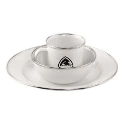Set Stoviglie Robens Outback Tongass Single Bianco