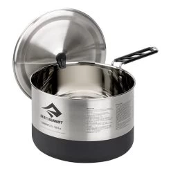 Pentola Sea To Summit Sigma Pot 3.7L Grigio Chiaro 10 Pentola Sea To Summit Sigma Pot 3.7L Grigio Chiaro -Negozio Di Campeggio All'Aperto sts aki3009 02411807 004