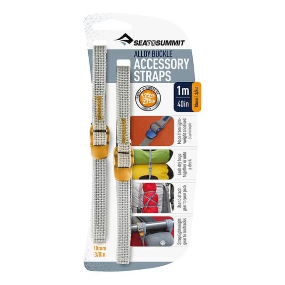 Cinturino Di Fissaggio Sea To Summit 10mm X 1m Giallo 4 Cinturino Di Fissaggio Sea To Summit 10mm X 1m Giallo - immagine 2