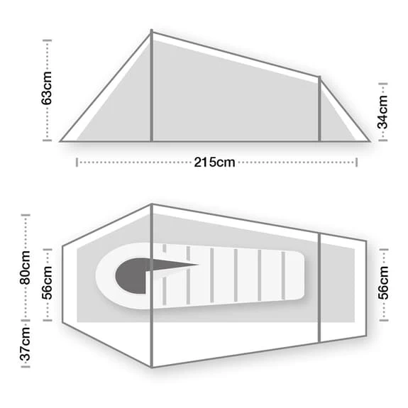 Tenda Da Campeggio Terra Nova Coshee Micro Verde 4 Tenda Da Campeggio Terra Nova Coshee Micro Verde - immagine 2